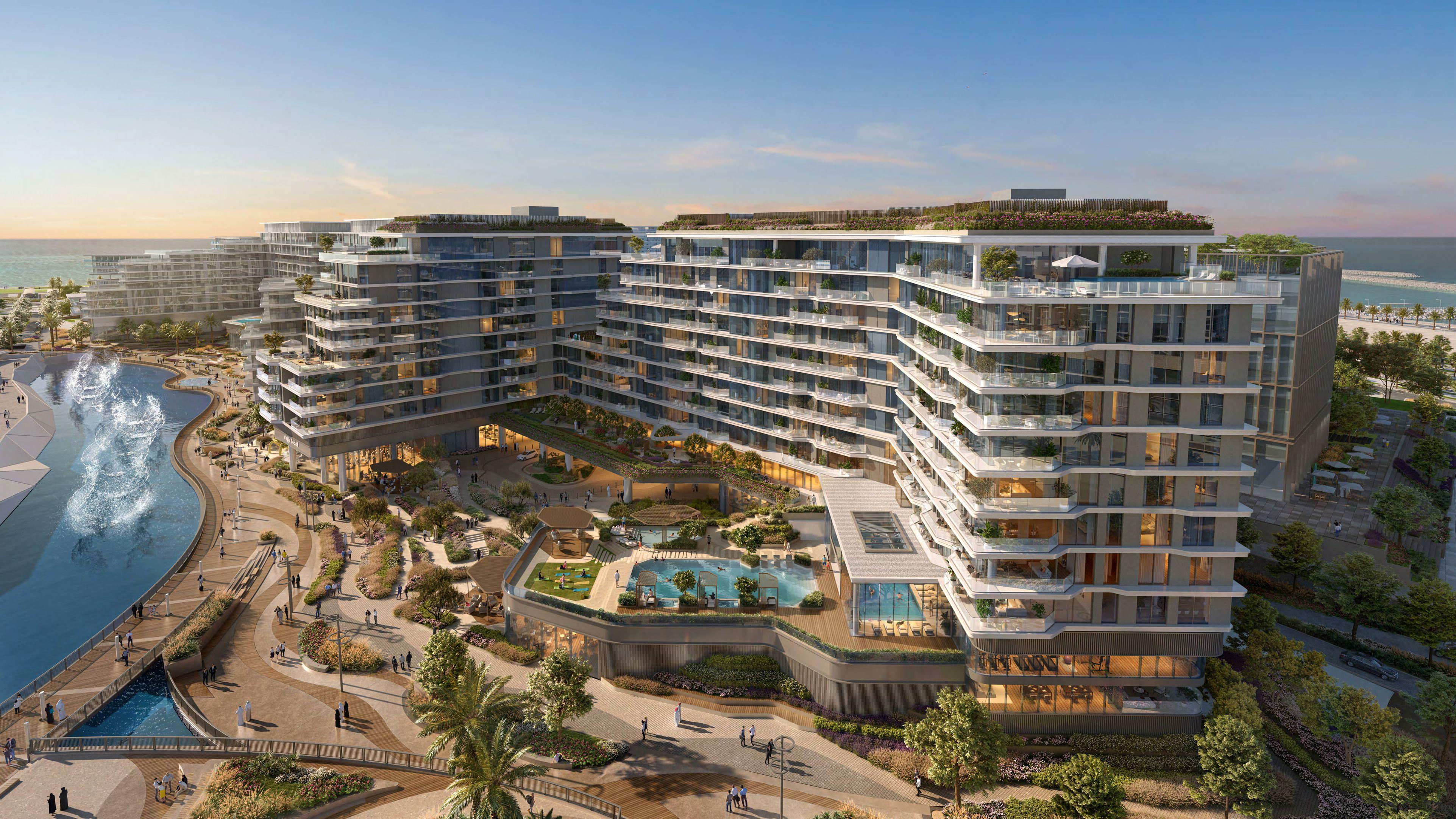 4 The Source II architecture reflects a commitment to sustainability at Saadiyat Island The Grove_Aerial View